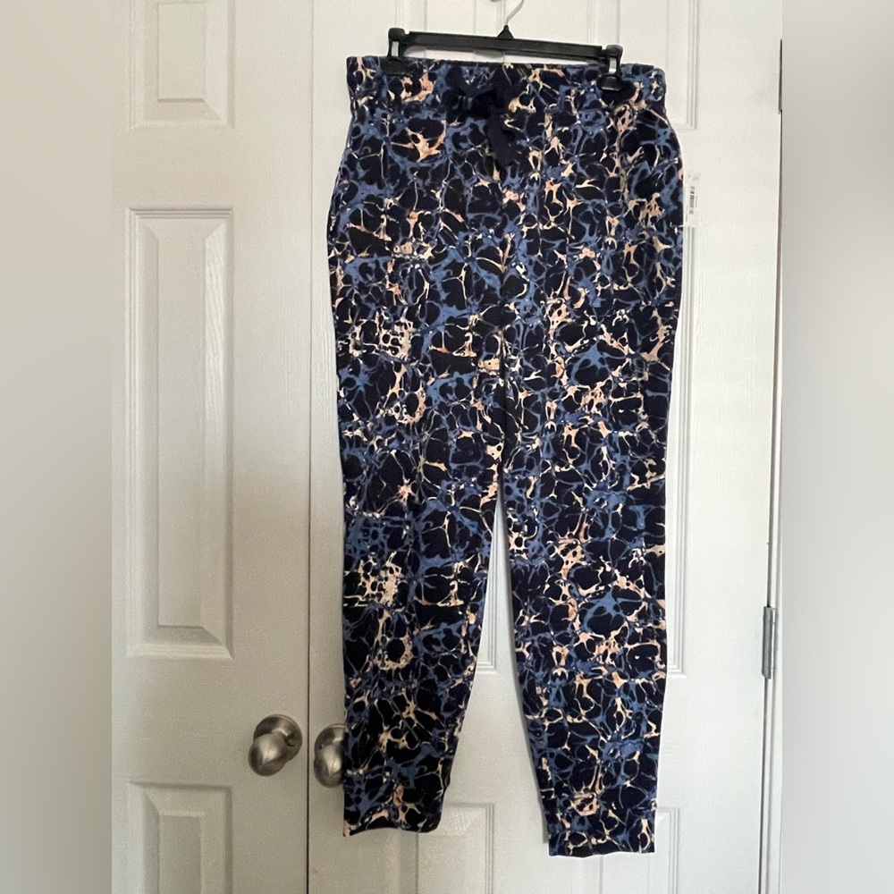 Daily Ritual Women's Blue cream Cotton and Modal Drawstring Jogger Pant Taupe M